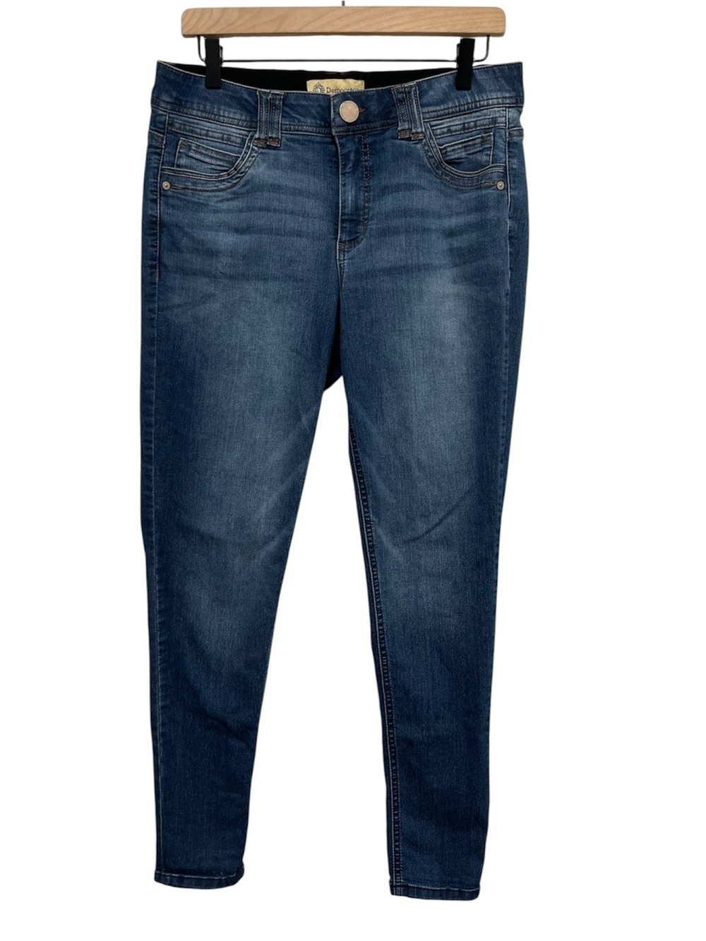 DEMOCRACY Ab Technology Medium Wash Skinny Jeans Size 10